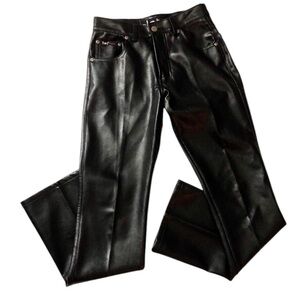 L.E.I Low Waisted Leather Pants